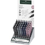 faber-castell versatil kalem grip 1345/47 2022 gen z 0.7mm (40 lı stant) - Karışık-Çok Renkli - Yok