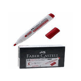 Faber Castell W 20 Kırmızı 10'lu Beyaz Tahta Kalemi
