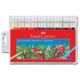 Faber Castell Yıkanabilir 20 Renk Keçeli Boya Kalemi