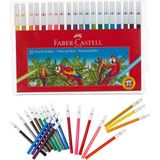 Faber-Castell Yıkanabilir Su Bazlı 20 Renk Keçeli Kalem