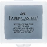 Faber-Castell Yoğurulabilir Sanat Silgisi Gri, Yumuşak Düzeltmeler Için Ergonomik Şekilli Kaliteli S