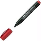 Faber-Castell Yuvarlak Uç Markör Kalemi Kırmızı 52 5040152752000