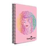 Faber-Castell Yüz Tasarımlı Spiralli Defter, A4, 120 Yaprak, 70g Kağıt, Çizgili, Dayanıklı Kapak, Kolay Açılan Spiral Cilt, Asorti Renkler