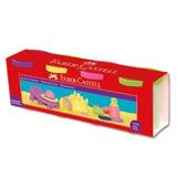 Faber-CastellSilindir Oyun Hamurları 4 Pastel Renk Oyun Hamuru