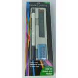 Faber Grip 1345 Beyaz 0.5Mm Kalem-Silgi-Uç
