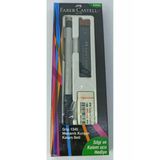 Faber Grip 1345 Gümüş 0.5Mm Kalem-Silgi-Uç