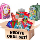 Faber Hedıyelık Full Okul Setı Kuru Sulu Pastel Kecelı Boya Canta