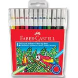 Faber Keçeli Kalem Yıkanabilir 12 Renk 5067155130