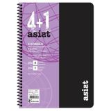 Faber Keskin Defter Asist A4 Pp Kapak Ayraçlı 4+1 125 Yp. 351523 1 - Standart