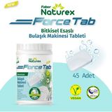 Faber Naturex Force Tab - Bitkisel Esaslı Bulaşık Yıkama Tableti Temizleyici - Parlatıcı - Kireç Çözücü - 45 Tablet - 45 adet