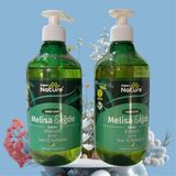Faber Naturex Hand Soap Melisa & Iğde - Bitkisel Esaslı Sıvı El Sabunu (500 ml Valfli Şişe) 2li Set - 500ml+500ml - 2 Adet