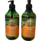 Faber Naturex Hand Soap Portakal Limon & Greyfurt - Bitkisel Esaslı Sıvı El Sabunu (500 ml Valfli Şişe) 2li Set - 2 Adet
