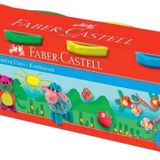 Faber Oyun Hamuru 100G x 4 Klasik Renkler 000010