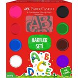 Faber Oyun Hamuru Harfler Seti 50GR 5170000025000 - Renkli