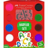 Faber Oyun Hamuru Harfler Seti 50GR 5170000025000