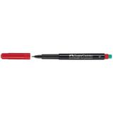 FABERBCASTELL ASETAT KALEMİ KIRMIZI S UÇLU