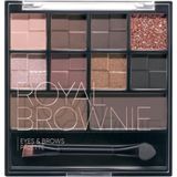Faberlic Royal Brownie Göz Farı ve Kaş Farı Paleti - KAHVERENGİ