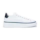 Fabi Erkek Hakiki Deri Beyaz/mavi Sneakers & Spor Ayakkabı 510 Fu0827c Erk Ayk Y24 Bıanco/blu Çok Renkli
