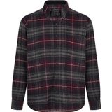 Fabio Cassani Regular Fit Erkek Kışlık HAKİKİ Oduncu Gömleği Bordo-6926