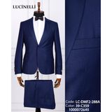 Fabio Cassel Erkek Damatlık Slim Fit Takım Elbise - Açık Lacivert - 6 Drop - 50
