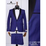 Fabio Cassel Erkek Damatlık Slim Fit Takım Elbise - Saks - 6 Drop - 52