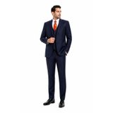 Fabio Cassel Slim Fit Erkek Takım Elbise – Modern Kesim, Premium Şıklık & Kusursuz Duruş (LACİVERT, 52)