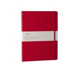 Fabio Ricci Elio 19x25 cm Noktalı Kırmızı Defter