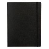 Fabio Ricci U85282 A4 Siyah Düz Yandan Lastikli Defter