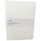 Fabio Ricci XL Lastikli Beyaz Kareli Defter