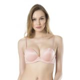 Fabony Bayan Basic Duble Dolgulu Destekli Straplez Sütyen 3040
