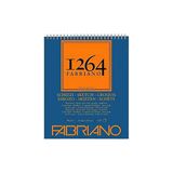 Fabriano 1264 90 gr 30x30 cm 120 Yaprak Üstten Spiralli Eskiz Defteri
