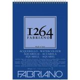 Fabriano 1264 A5 Suluboya Defteri 300 gr Soğuk Pres Doku ile Tüm Islak Teknikler için İdeal