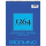 Fabriano 1264 Mix Media Spiralli Defter 300GR 30 Sayfa A3 (29.7X42CM)