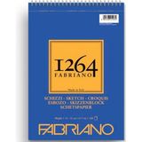 Fabriano 1264 Sketch Eskiz Defteri 90GR 120 Sayfa A3 (29.7X42CM)