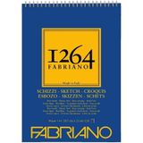 Fabriano 1264 Sketch Paper Eskiz Defteri 90 G 120 Yp. Ü. Spira