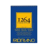 Fabriano 1264 Sketch Paper Üstten Spiralli 90 gr Eskiz Defteri