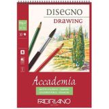 Fabriano 38989 Accademia 200 gr A4 30 Yaprak Spiralli Çizim Blok