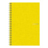 Fabriano A5 Limon Wiro Çizgili Defter - Sarı (5'li Paket)