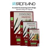 Fabriano Accademia Drawing Spiralli 200 gr 30 Yaprak Çizim Bloğu