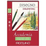 Fabriano : Accademia : Spiralli Çizim Defteri : 200 gr : A3 : 30 Yaprak - Beyaz