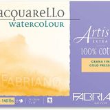 Fabriano Artistico Extra White 300 Gr. - 18 x 26 Suluboya Kağıdı Blok (Soğuk Basım)