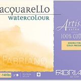Fabriano Artistico Extra White 300 Gr. - 26 x 36 Suluboya Kağıdı Blok (Soğuk Basım)
