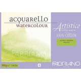 Fabriano Artistico Extra White Sulu Boya Defteri Blok Rough - Kalın Doku 300 gr 12 Yaprak 26 x 36 cm