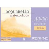 Fabriano Artistico Extra White Sulu Boya Defteri Soğuk Baskı - Orta Doku 300 gr 12 Yaprak 26 x 36 cm