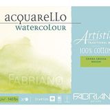 Fabriano Artistico Traditional White 300 Gr. - 31 x 41 Suluboya Kağıdı Blok (Kaba Grenli)