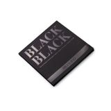 Fabriano Black Black 20 x 20-300 Gr. Siyah Pürüzsüz Yüzeyli Pastel, Kuru Kalem, Markör Kağıdı - Blok
