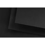 Fabriano Black Black Çok Amaçlı Pürüzsüz Yüzeyli Kağıt 460 Gr. 50x70 Cm. 10'lu Paket Siyah