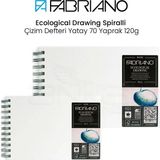 Fabriano Ecological Drawing Spiralli Yatay 70 Yaprak 120 gr Çizim Defteri