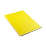Fabriano EcoQua Defter, Büyük, Zımba, Boş, 38 Yaprak, Limon