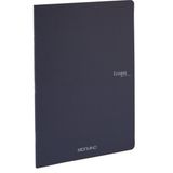 Fabriano : Ecoqua Orginal Tel Zımbalı Çizgisiz Defter : Lacivert : A4 (40 Yaprak - 90 Gr)